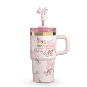 The Stanley X LoveShackFancy Holiday Quencher | 20 OZ - Rosa Beaux Pink